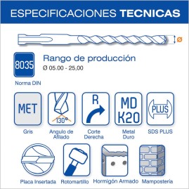 SET 6 BROCA ROTOPERCUTORA