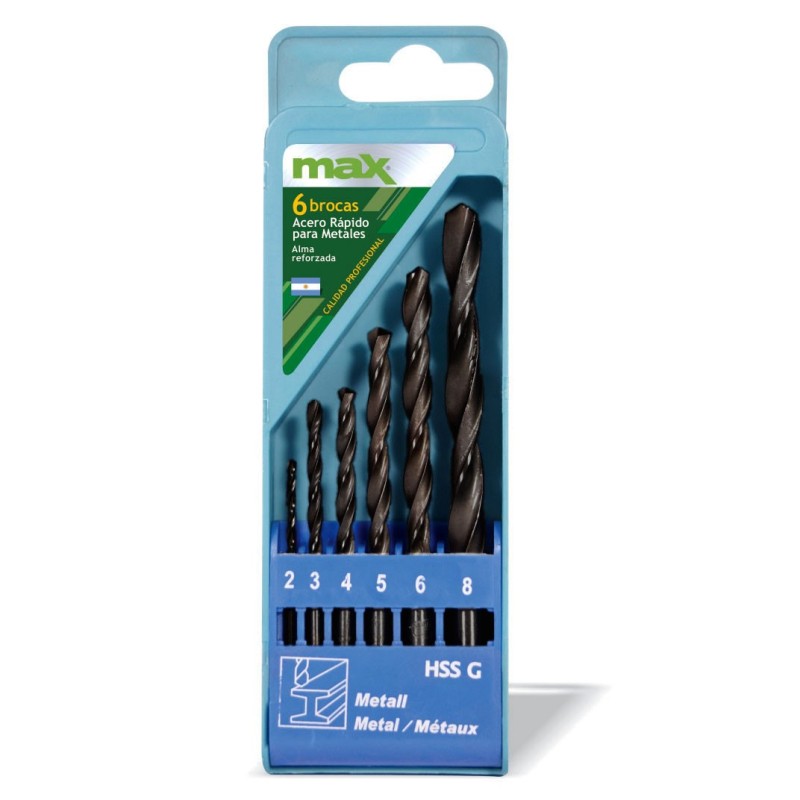 SET DE MECHAS  ACERO RAPIDO MAX 2-8X1